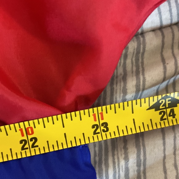 Nike athletic performance 90s jacket blue red embroidered logo, fast shipping - Picture 13 of 16